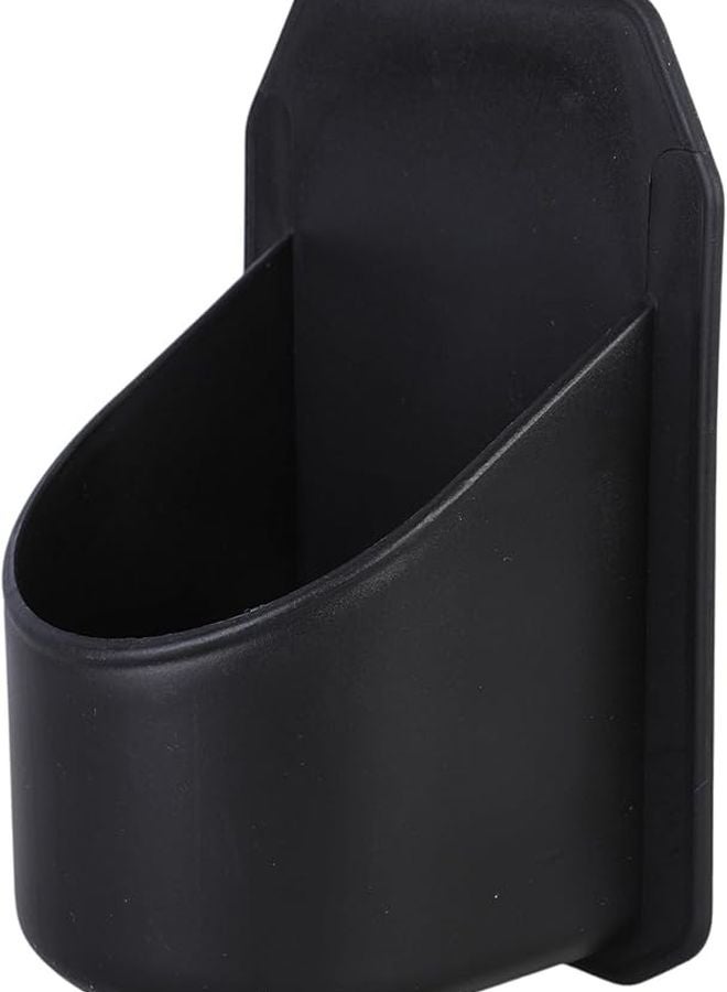 Black Wall Mounted Adhesive Beer Holder Home Beverage Container Organizer - Image 5